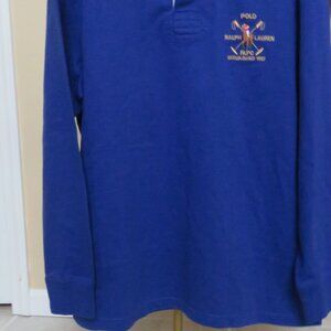 Polo Ralph Lauren cotton classic fit long sleeves Rugby shirt M NWT